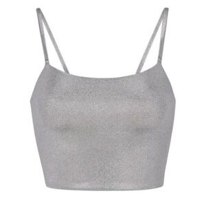 SKIMS FITS EVERYBODY STRAPPY BACK CAMI - SILVER